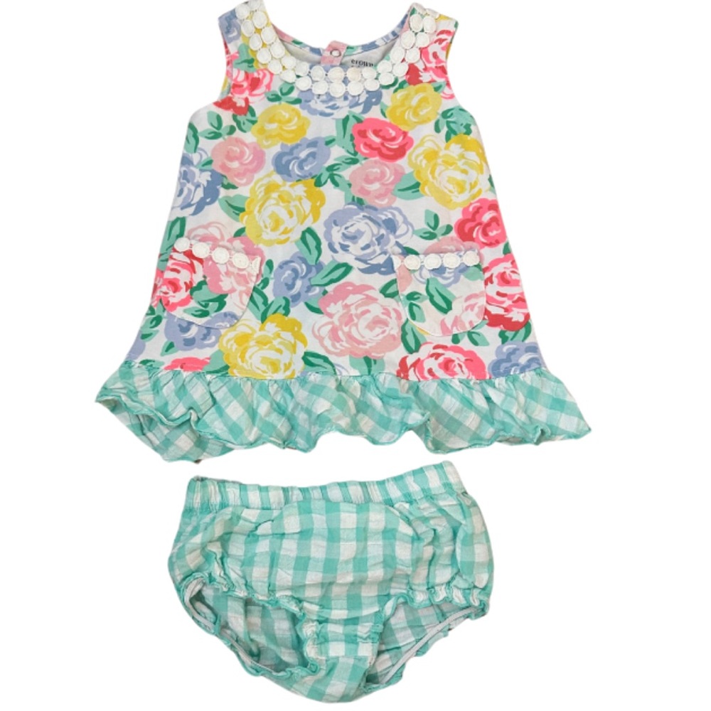 Flutter Top + Bloomer Set